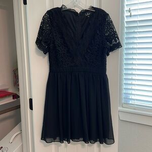 Lulus Black Cocktail Dress